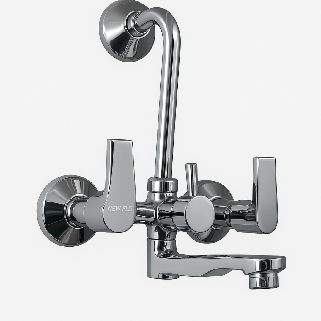 Arya Range Wall Mixer | Premium Brass Bathroom Wall Mounted Mixers