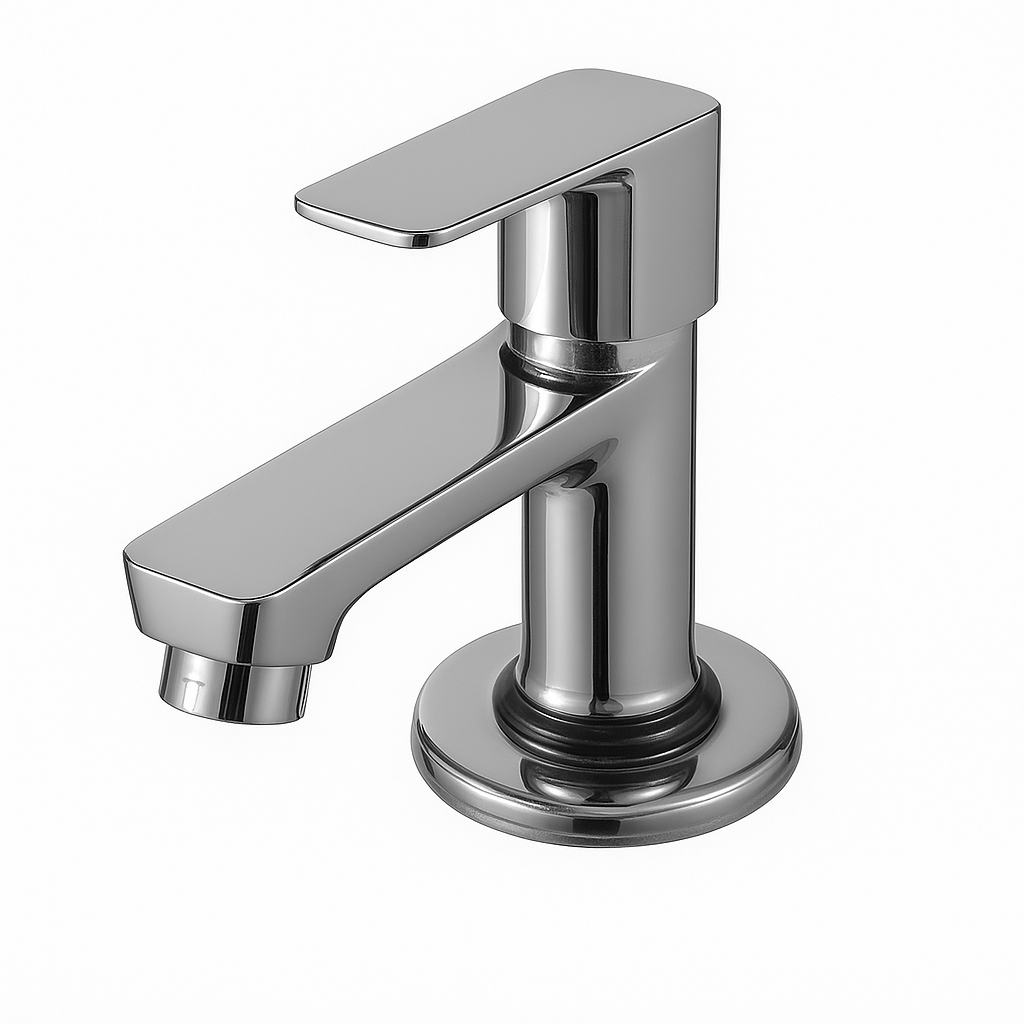 Creta Range Pillar Cock – Set of 2 | Premium Brass Basin Taps