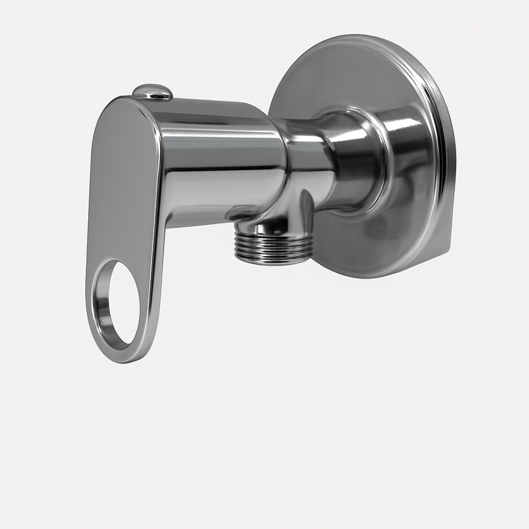 Cosco Range Angle Cock – Set of 2 | Premium Brass Single-Outlet Valves