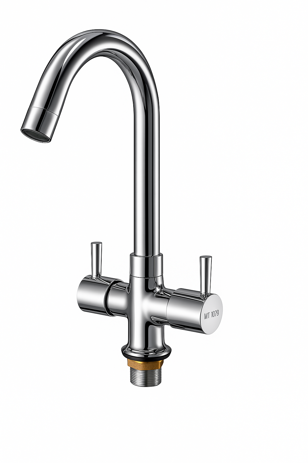 Flora Range Center Hole Mixer – Set of 1 | Premium Brass Basin Mixer Tap