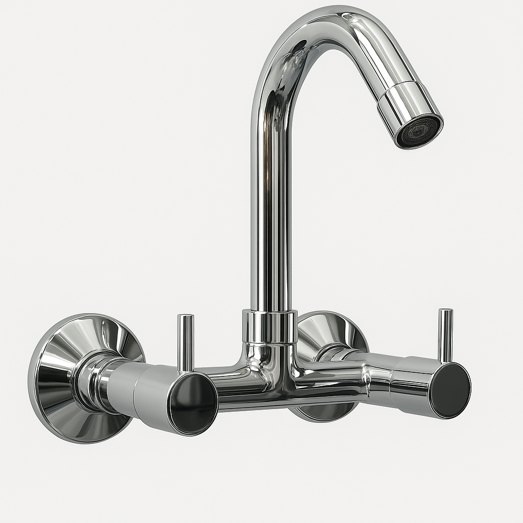 Flora Range Sink Mixer – Set of 1 | Premium Brass Kitchen & Basin Mixer Tap