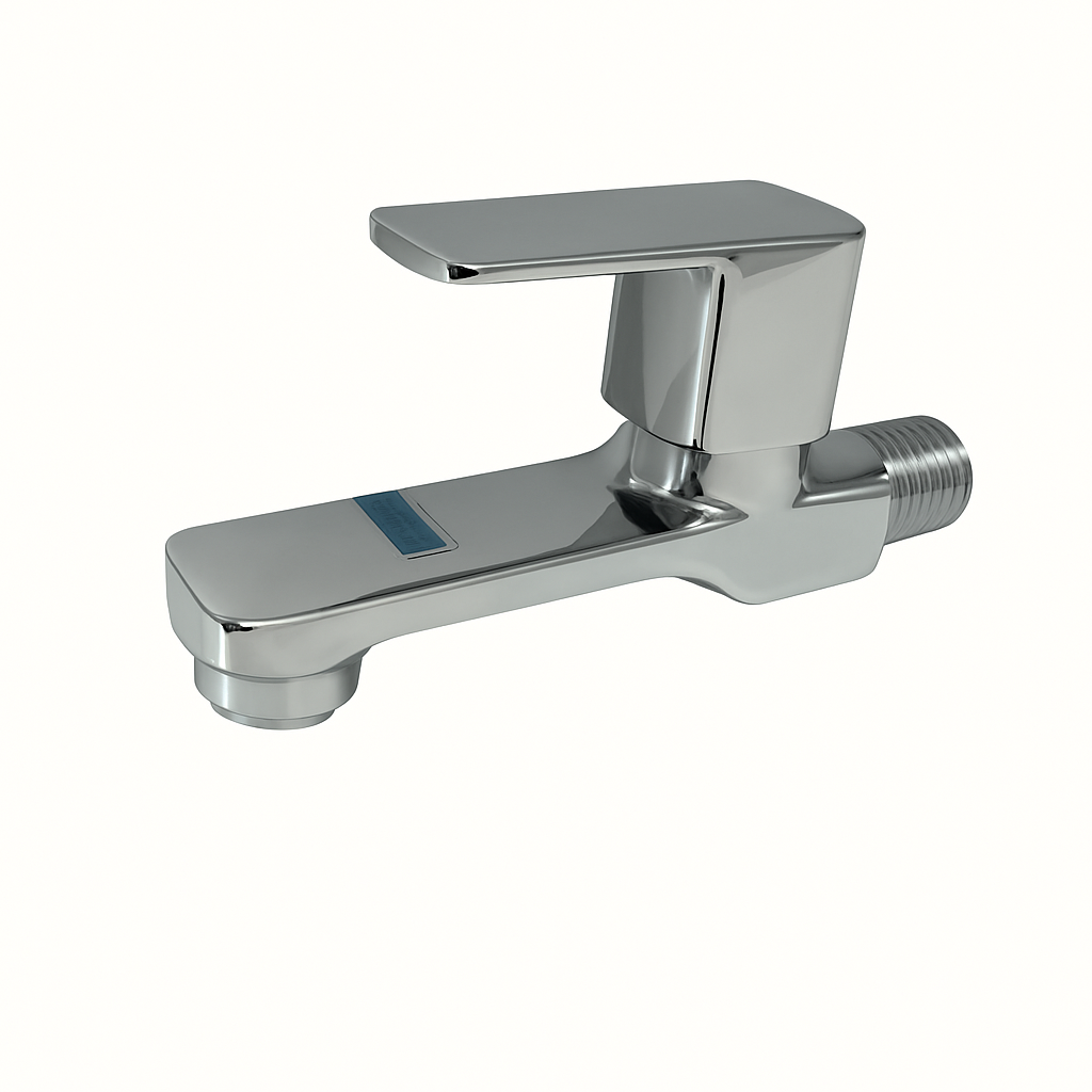 Creta Range Bib Cock – Set of 2 | Premium Brass Wall Mounted Faucets