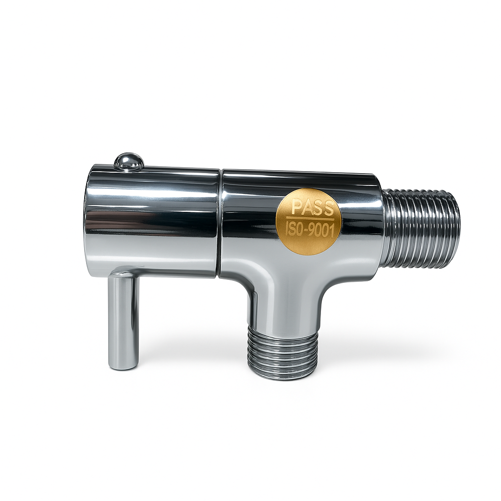 Flora Range Angle Cock – Set of 2 | Premium Brass Single-Outlet Valves