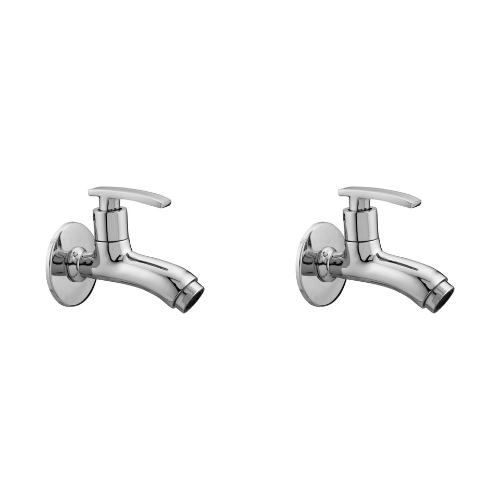 Soft Range Bib Cock – Set of 2 | Premium Brass Wall Mounted Faucets