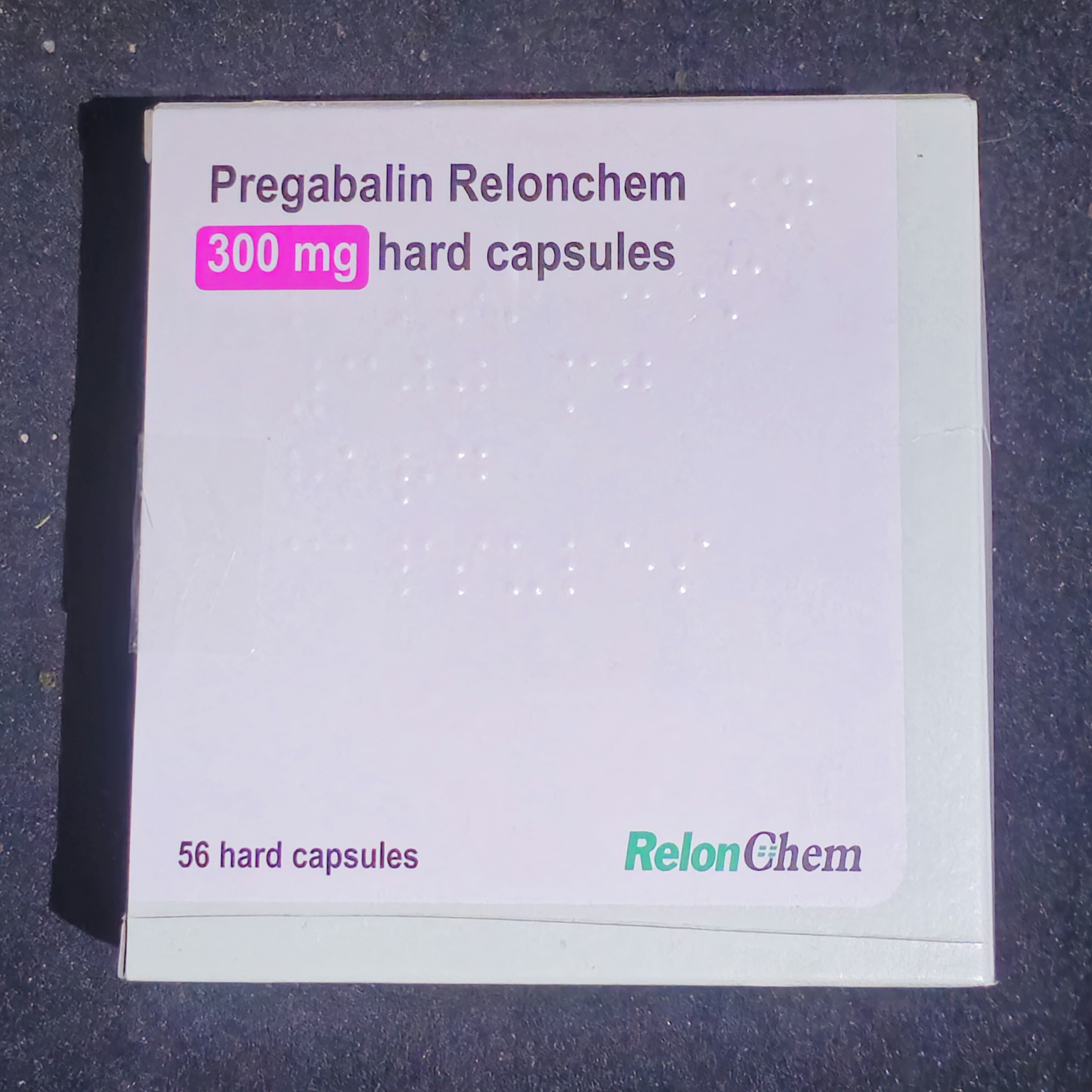 Pregabalin Relonchem 300 mg Capsules (UK Brand)