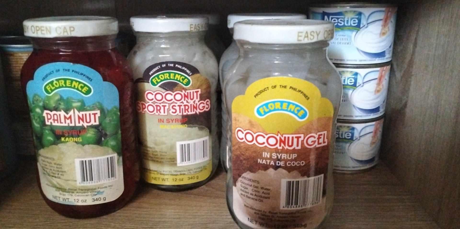 Florence Coconut Gel in Syrup