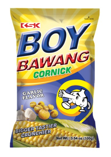 Boy Bawang Cornick Garlic Flavor
