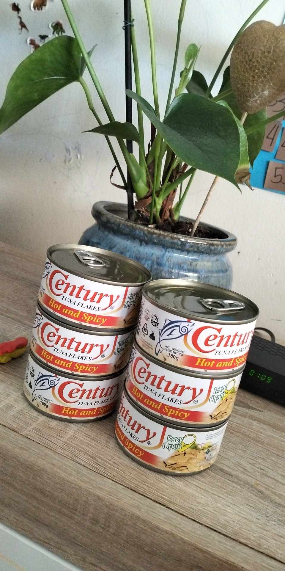 Century Tuna Hot and Spicy Canned Tuna