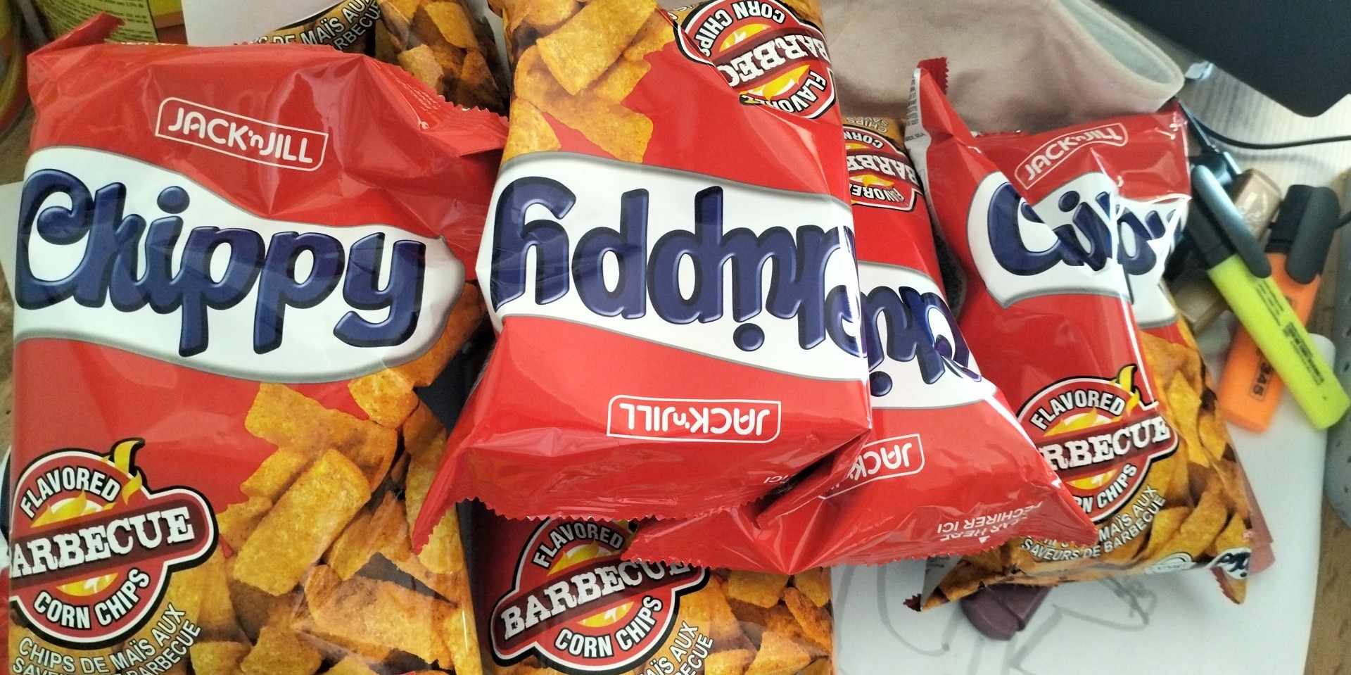 Jack 'n Jill Chippy Barbecue Corn Chips