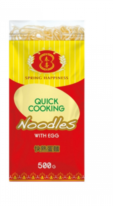 Spring Happiness Quick Cooking Noodles with Egg