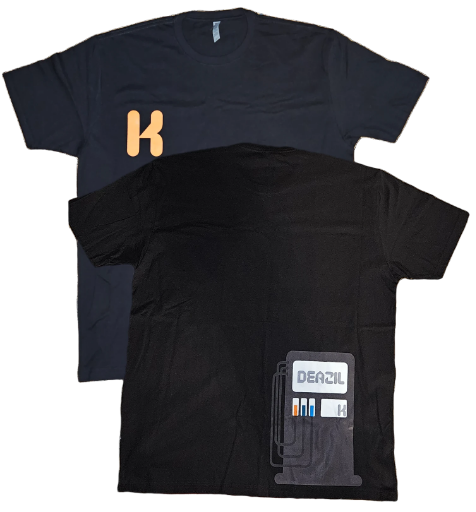 DeaZiL Brand T-Shirt (Black)