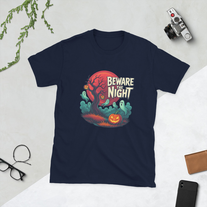 Halloween Beware The Night Short-Sleeve Unisex T-Shirt