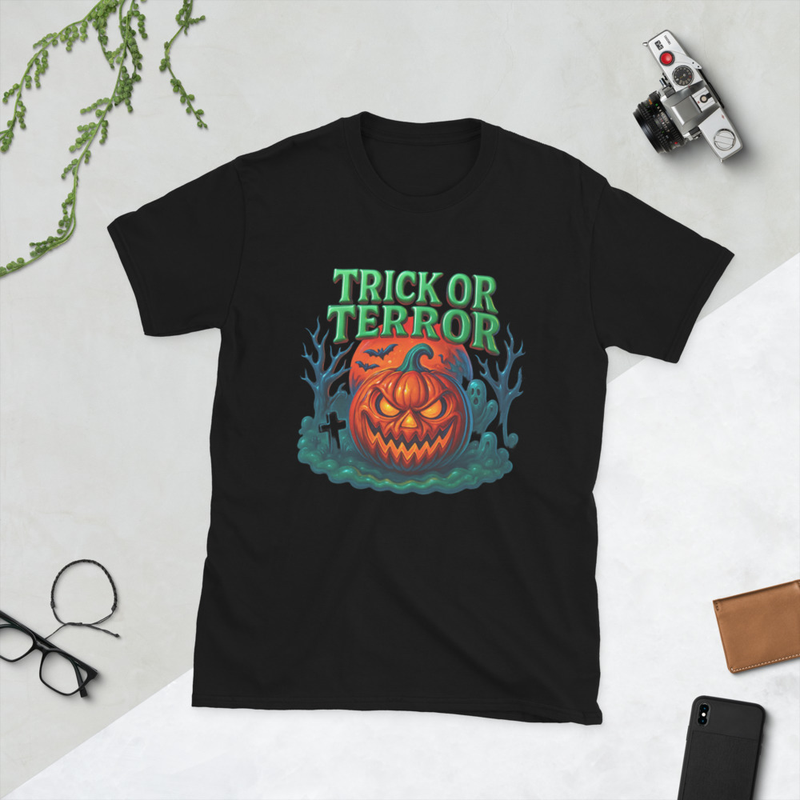 Halloween Jack 'O' Lantern Trick Or Terror Unisex T-Shirt