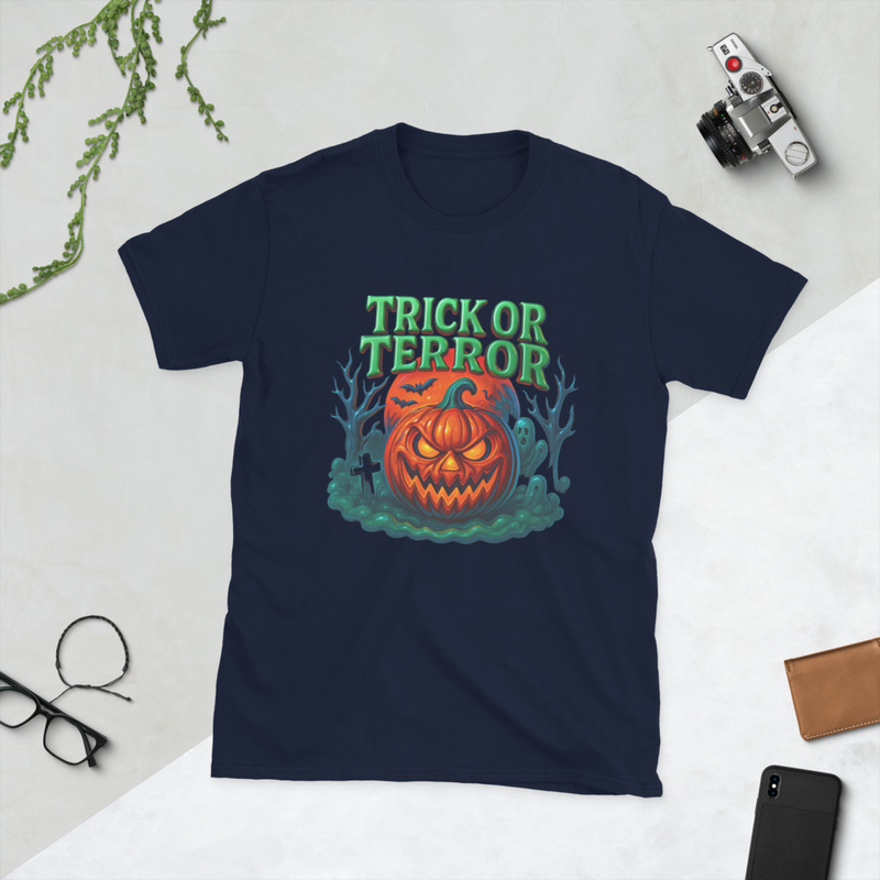 Halloween Jack 'O' Lantern Trick Or Terror Unisex T-Shirt
