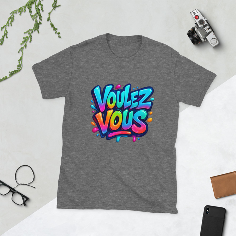Voulez Vouz Short-Sleeve Unisex T-Shirt
