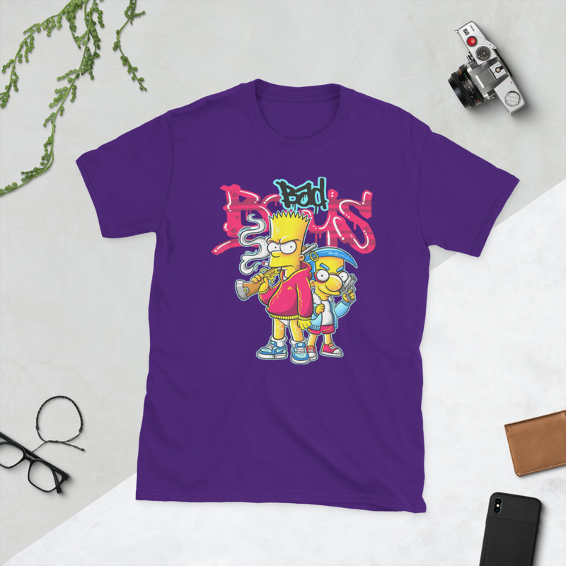Bart's Bad Boys Short-Sleeve Unisex T-Shirt