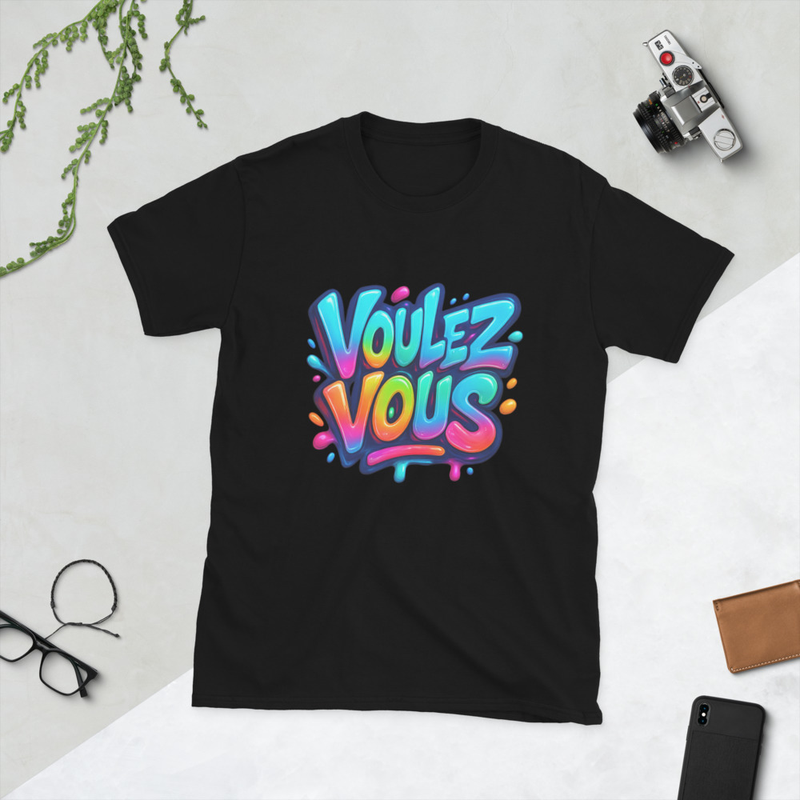 Voulez Vouz Short-Sleeve Unisex T-Shirt