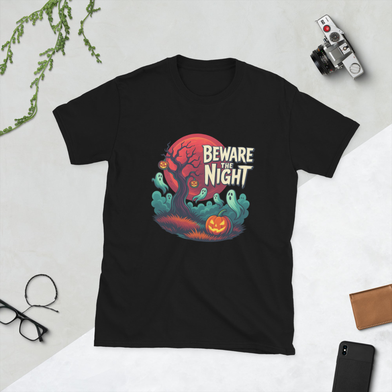 Halloween Beware The Night Short-Sleeve Unisex T-Shirt