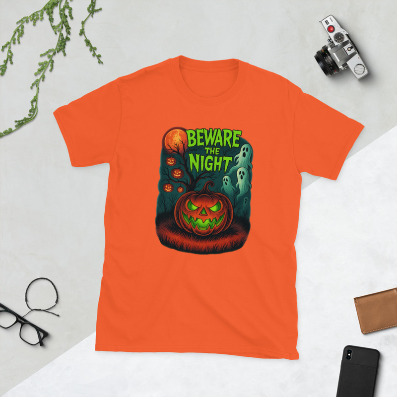 Beware The Night Short-Sleeve Unisex T-Shirt