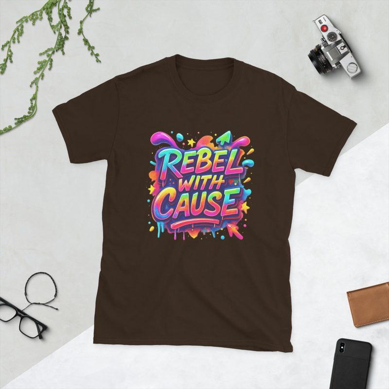 Rebel With Cause Short-Sleeve Unisex T-Shirt