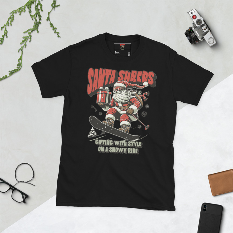 Santa Shreds Short-Sleeve Unisex T-Shirt