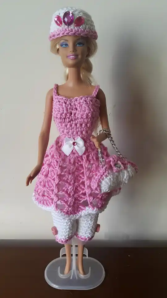 Ensemble Barbie - Rosy