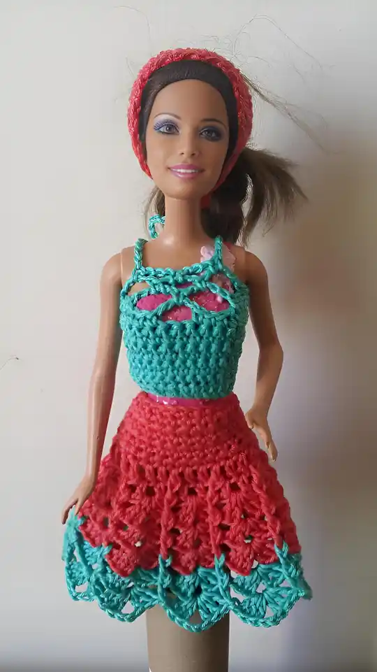 Ensemble Barbie - Campy