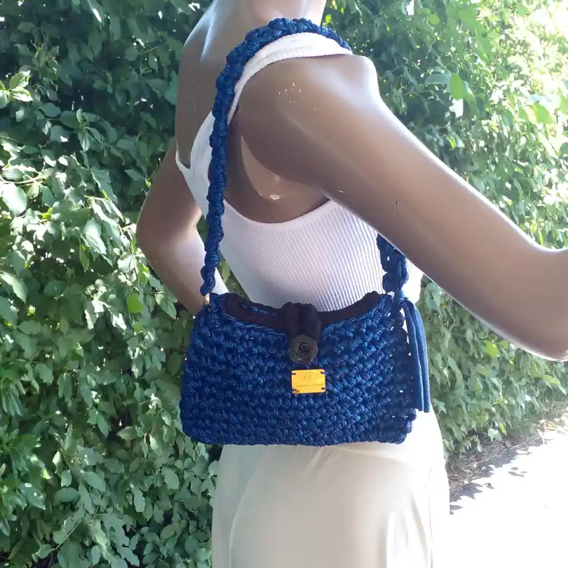 Sac à main Rêve en bleu