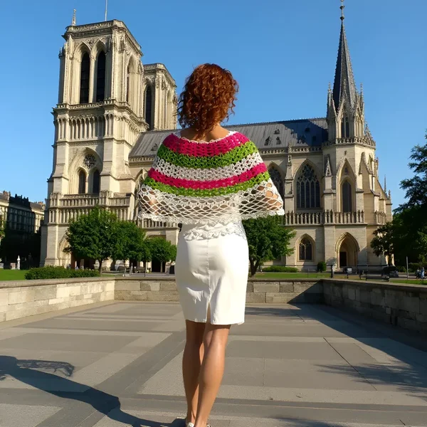 Poncho Soir de mai