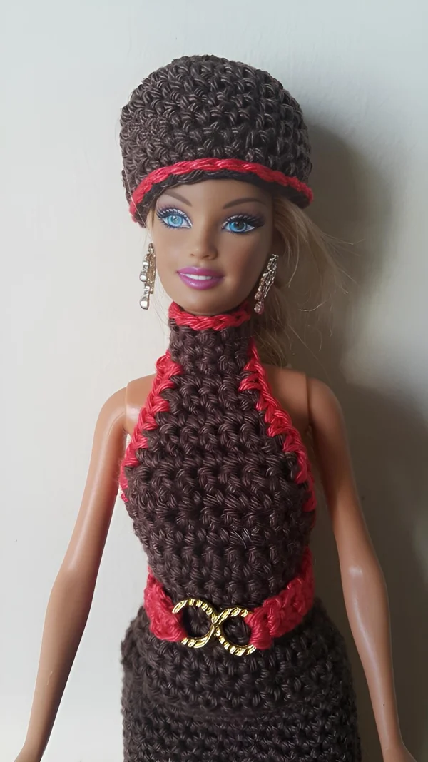 Ensemble Barbie - Châle ... alors