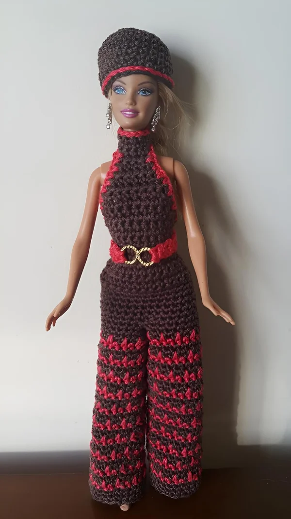Ensemble Barbie - Châle ... alors
