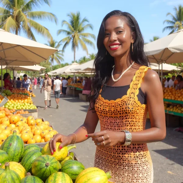 Robe de plage Papaya