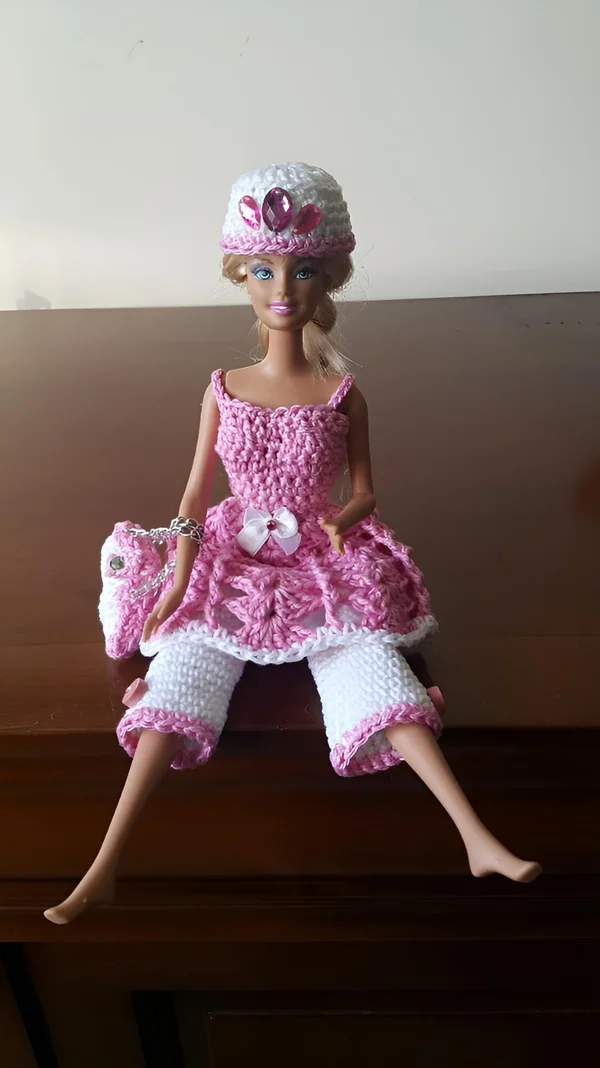 Ensemble Barbie - Rosy
