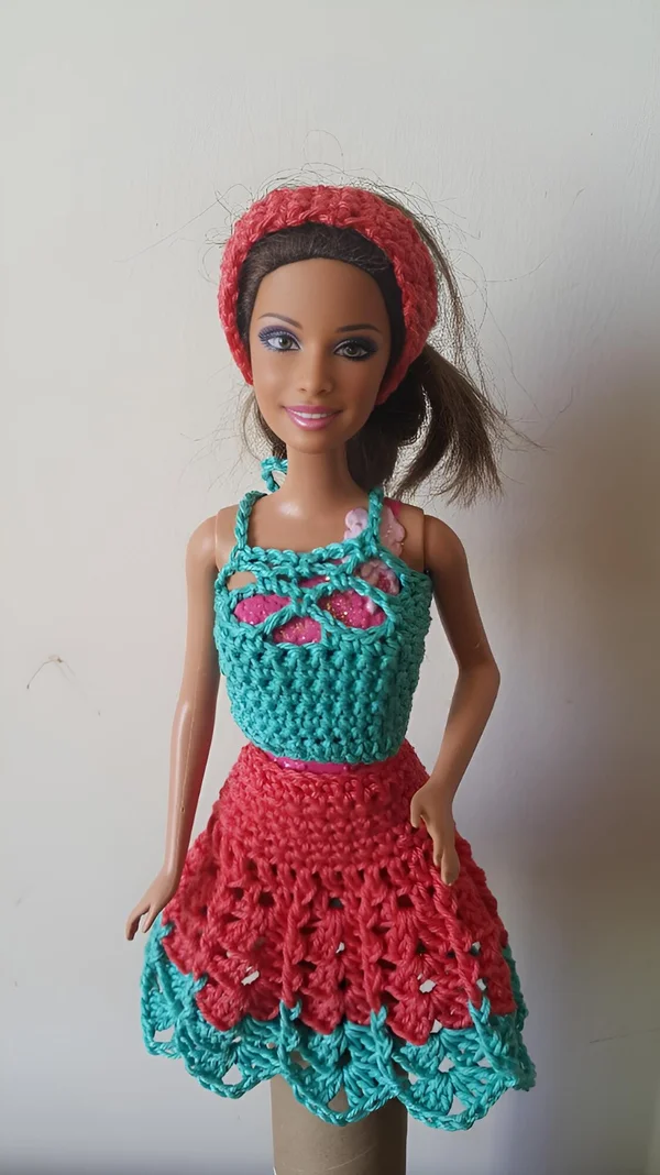 Ensemble Barbie - Campy