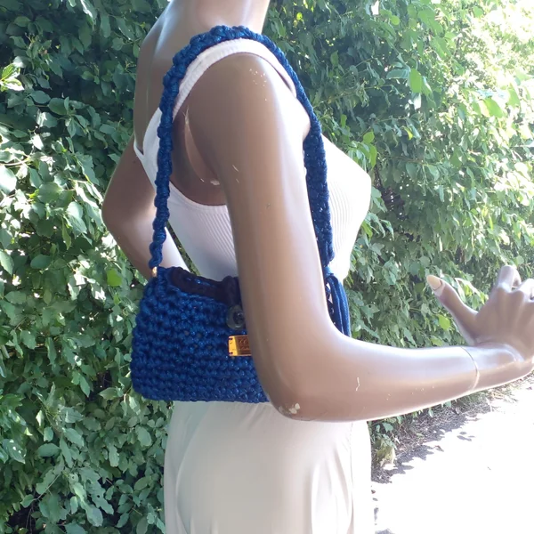 Sac à main Rêve en bleu