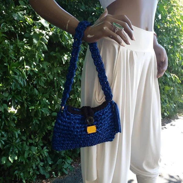 Sac à main Rêve en bleu