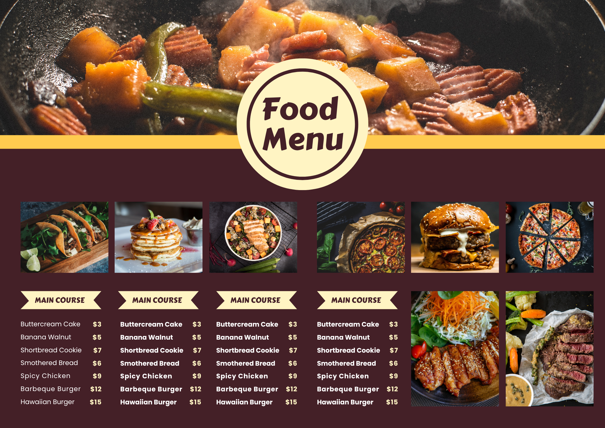 Basic Menu Design