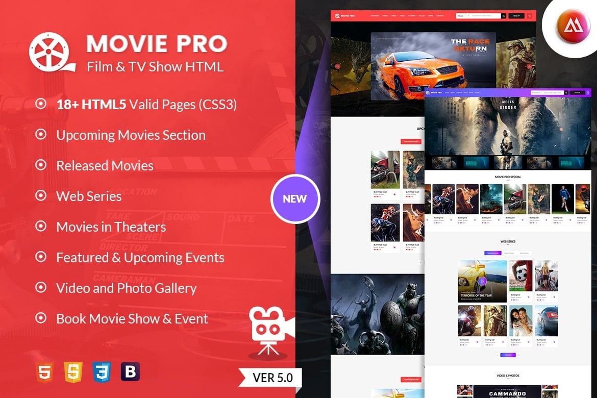 Entertainment Website