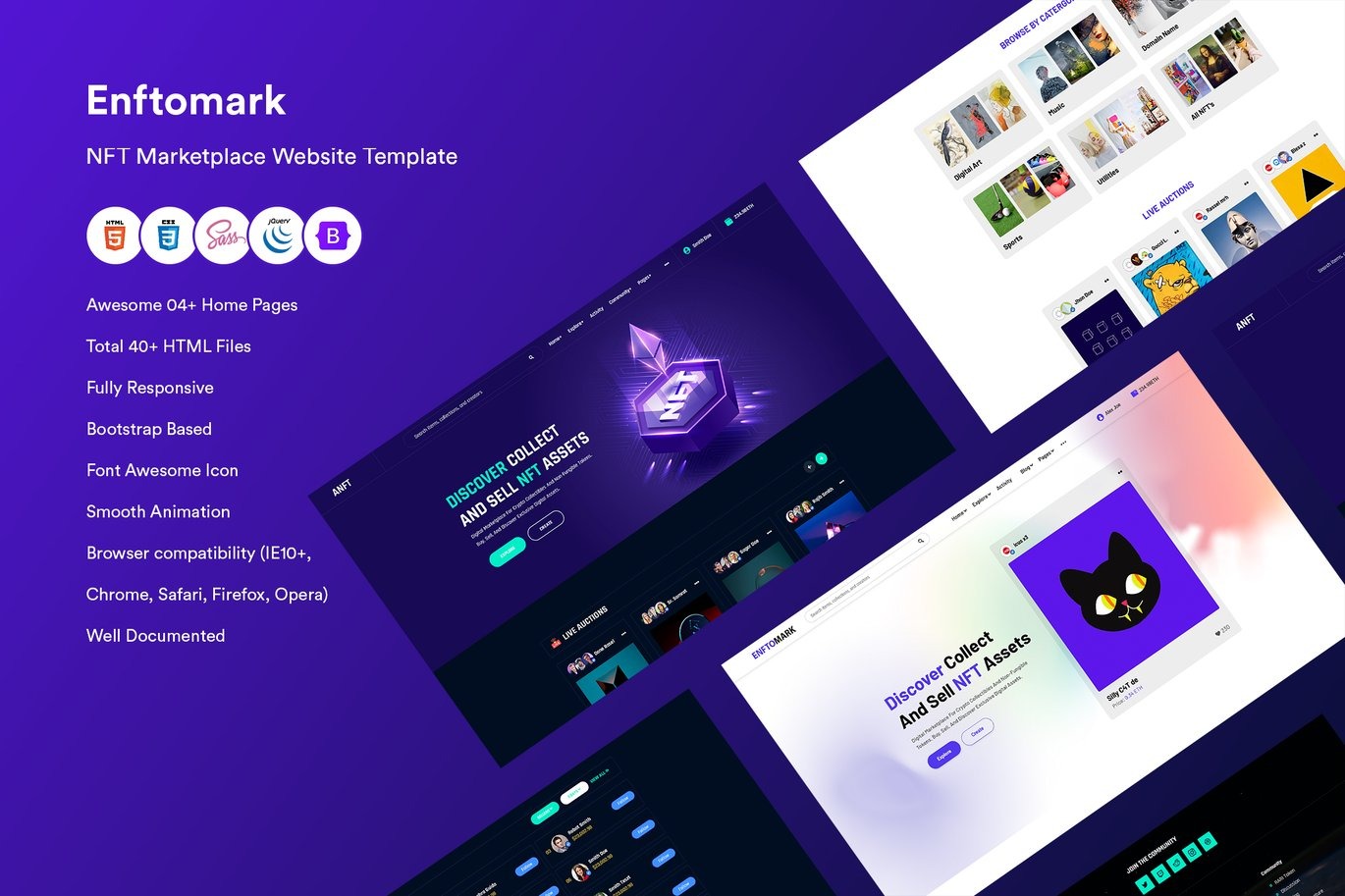 Markite - Digital Marketplace Bootstrap website
