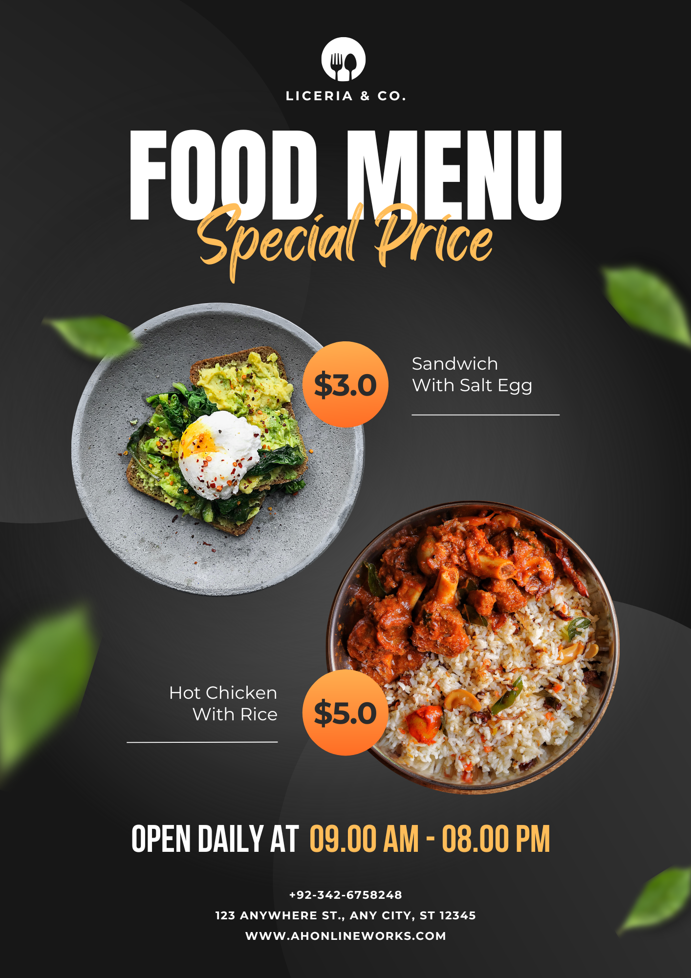 Basic Menu Design