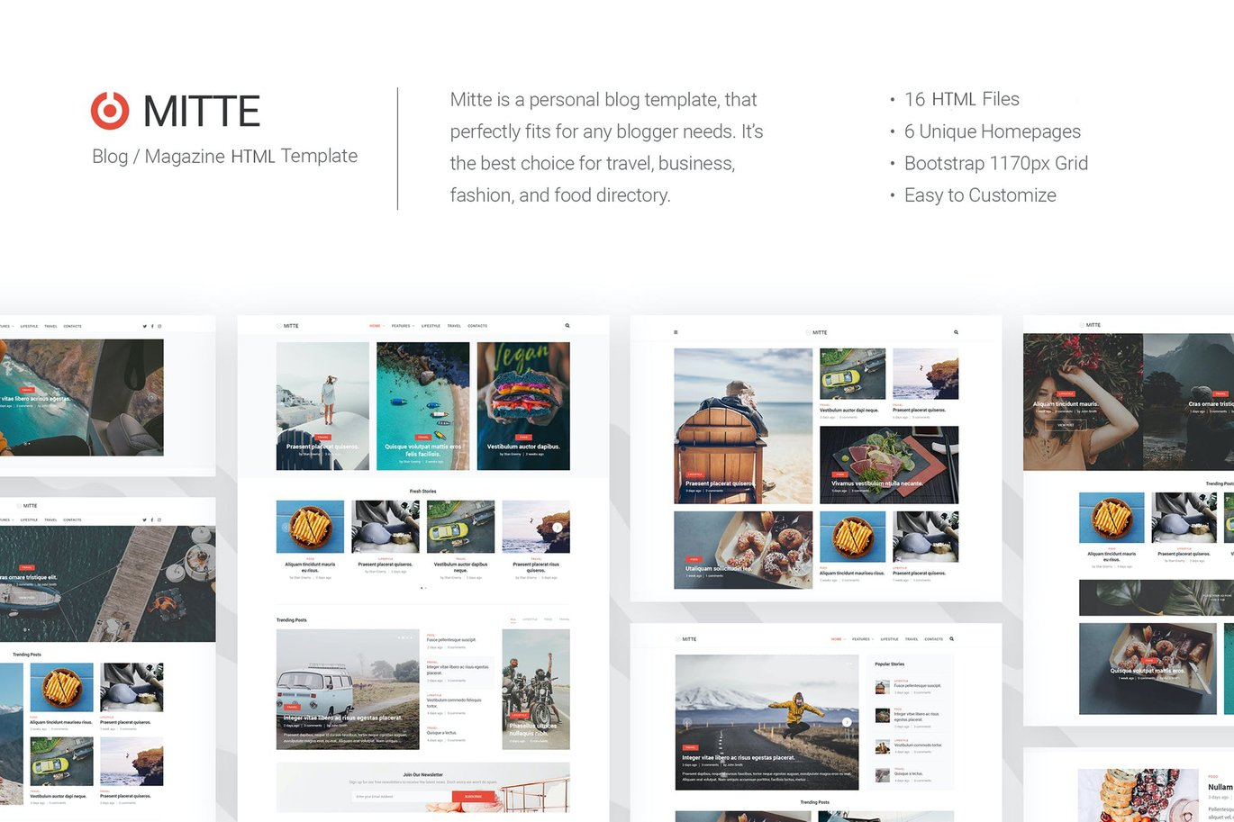 Simple Responsive Landing Page Template