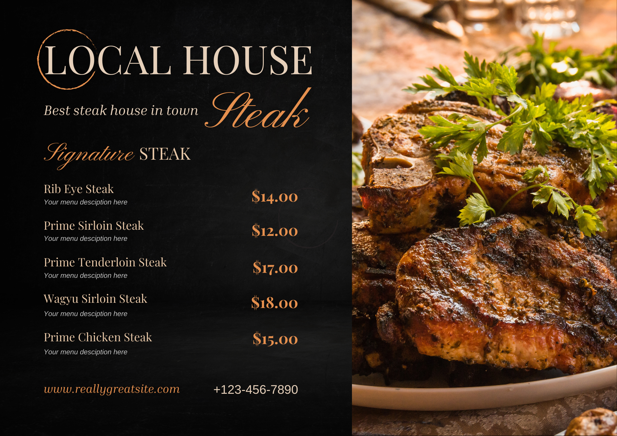 Basic Menu Design