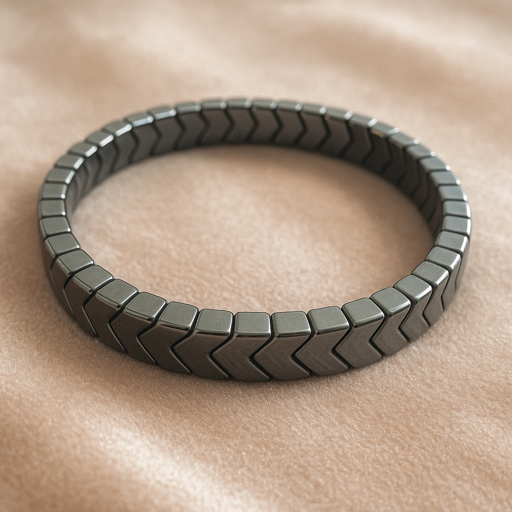 Grounding Shield Hematite Bracelet ⚫✨