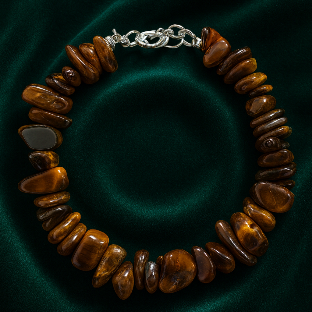 Courage & Clarity Tiger’s Eye Bracelet 🐅✨