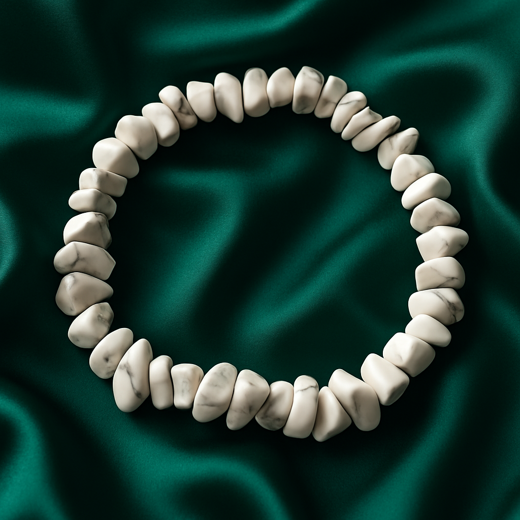Tranquil Essence Howlite Bracelet 🤍✨