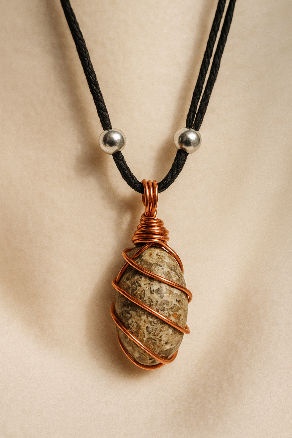 Earthbound Strength Stone Pendant Necklace 🌍✨