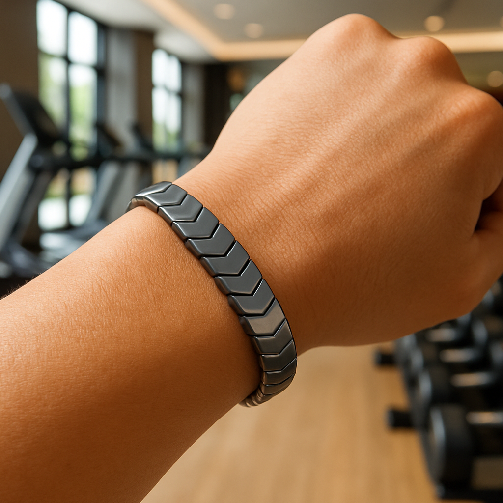 Grounding Shield Hematite Bracelet ⚫✨