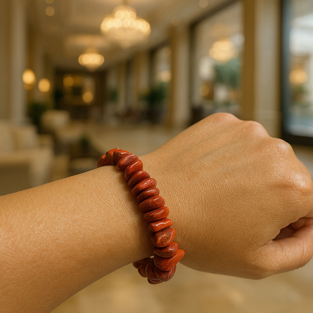 Empowerment Stone Red Jasper Bracelet ❤️🔥