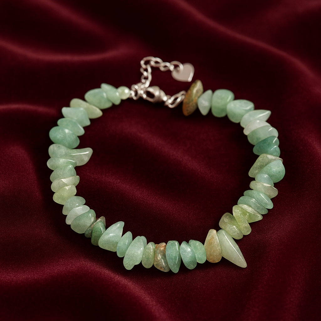 Abundance Glow Green Aventurine Bracelet 🌿💚