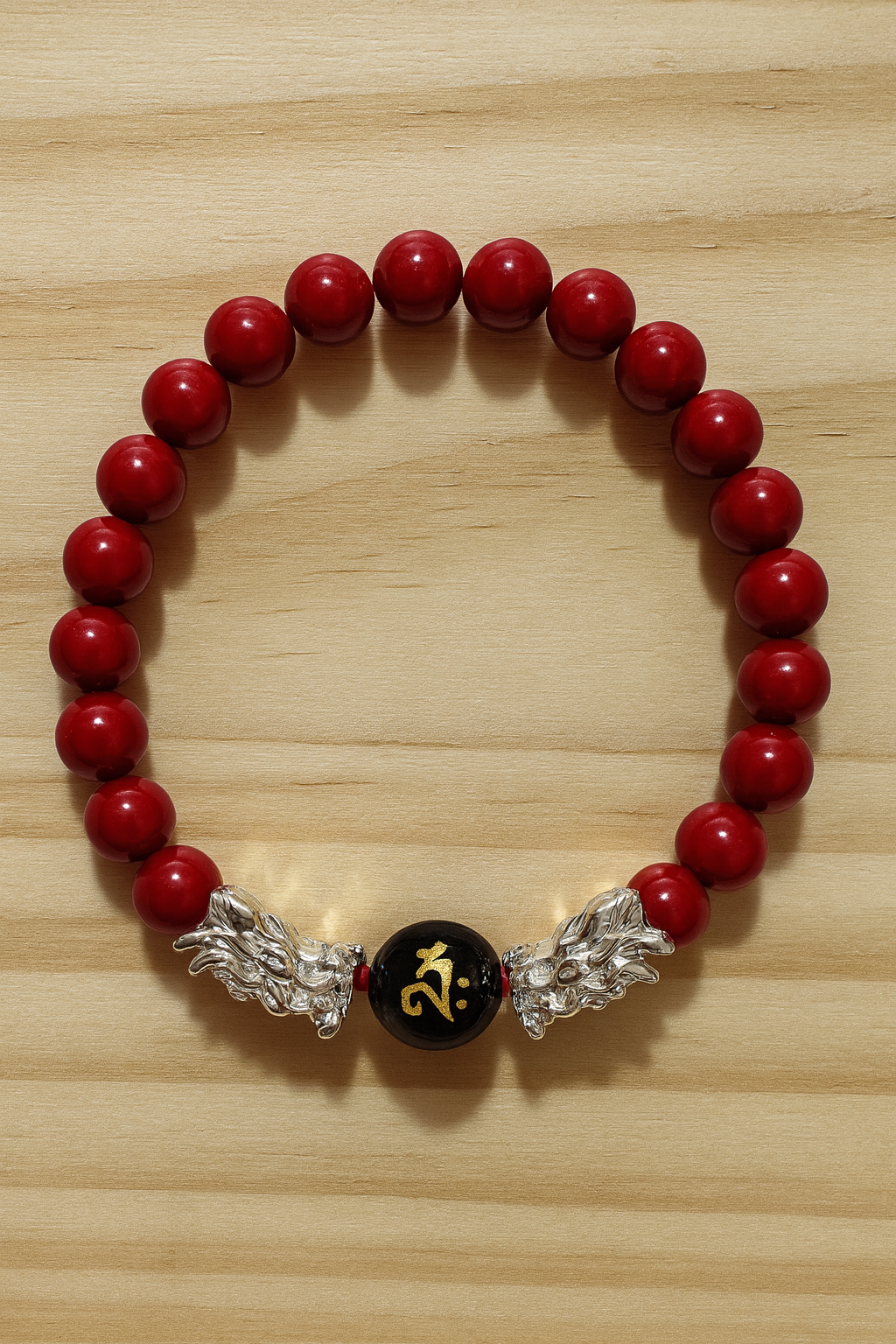 Dragon’s Power Red Jasper Bracelet 🐉🔥